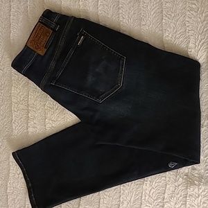 Volcom Men's Jean's Dark Solver Modern Straight 31